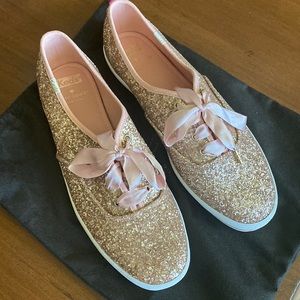 keds x kate spade new york glitter sneakers